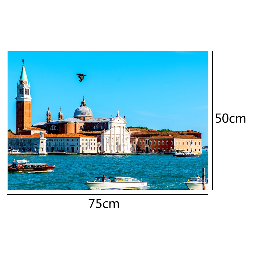 

Unique DIY Paper Puzzle Castle Assembling Toys Educational Jigsaw Water Boat for Children Early Learning Supplies