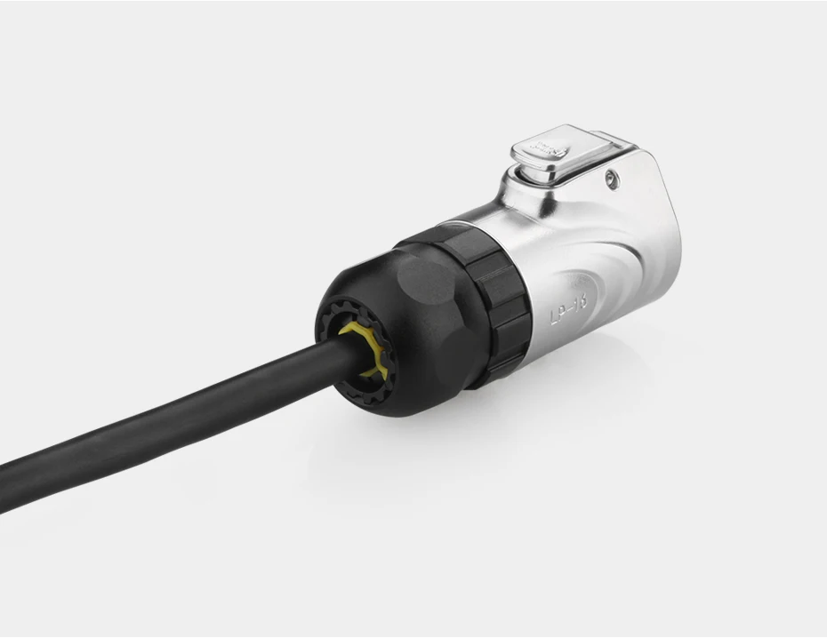 Waterproof connector M16 2 pin IP67 power metal connector round plug male plug female socket 10A electrical seal connector
