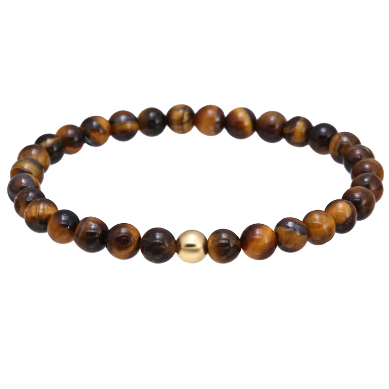 Mcllroy браслет из натурального камня браслеты для мужчин и женщин натуральный