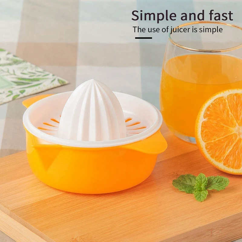 

2 Set Manual Juicer Citrus Lemon Squeezer Lime Press Hand Juicer Lemon Orange Hand Squeezer Fruit Juicers,Rotation Press
