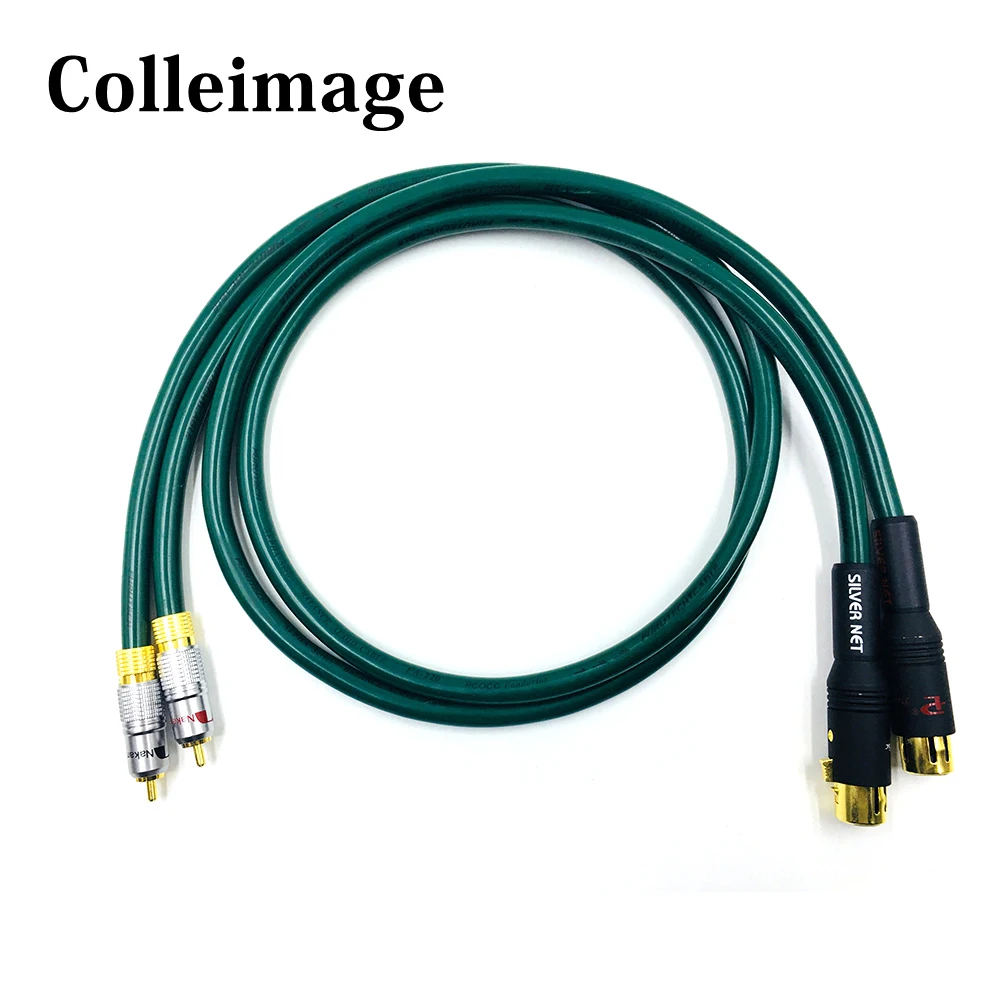 Hi-Fi пара аудиокабель от OCC RCA Male до XLR Female Hi-end Dual | Электроника