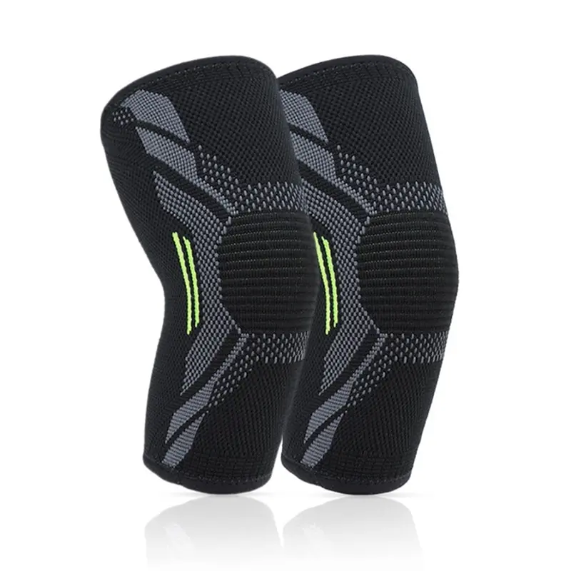

1PCS Elbow Protector Breathable Elastic Knee Pads Basketball Volleyball Fitness Kneepad Arm Sleeve Brace Sports Leg Bandage