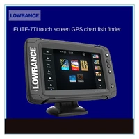 american lawrence lowrance elite 7 ti side scan navigation lure fishing boat fish finder