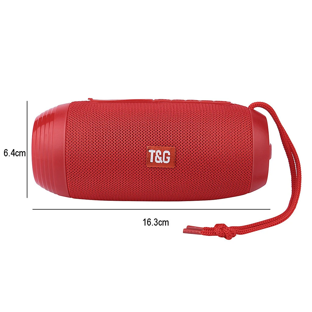 TG602 Беспроводная Bluetooth Колонка перезаряжаемая HIFI Портативная USB/TF/FM радио аудио