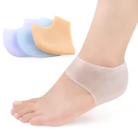 transparent silicone moisturizing gel heel sock cracked foot skin gel care support protector socks peds functional socks best