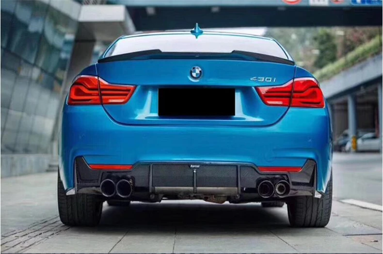 Спойлеры из углеродного волокна для передних и задних губ BMW 4 серии F32 Coupe F33 Convertible