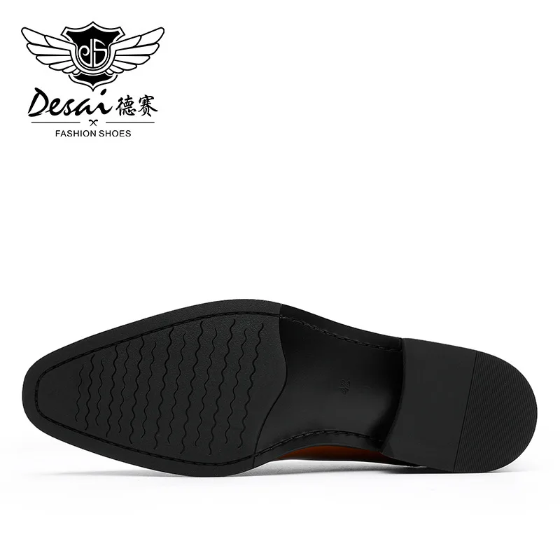 

three joint men's shoes lace up gentleman's shoes customized wedding shoes top layer cattle shoes elegant men's shoes