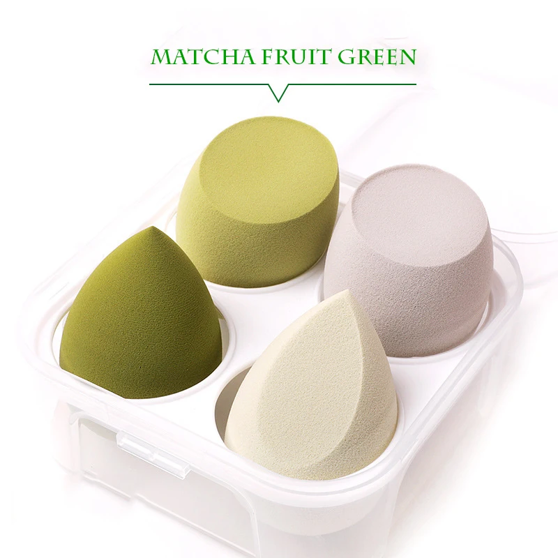 4 шт. спонж для макияжа с футляром хранения | Красота и здоровье