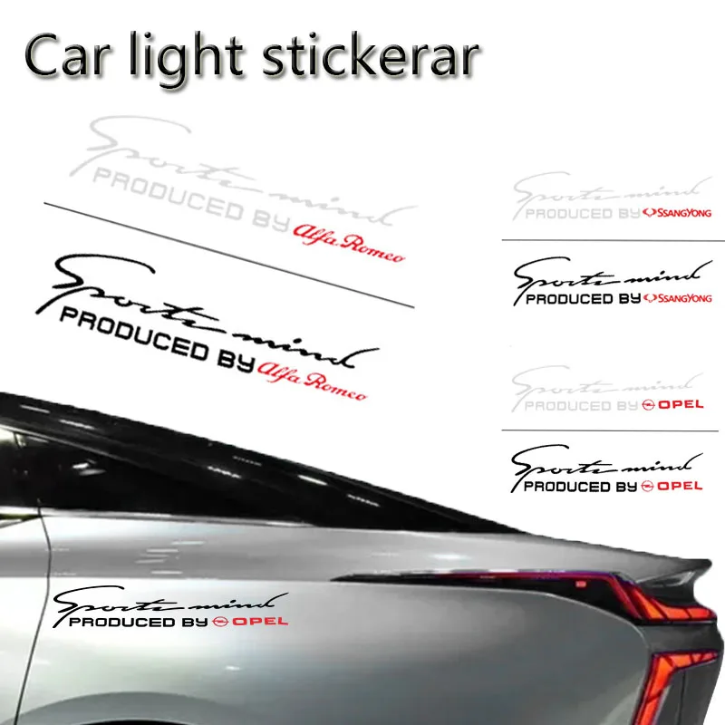 1 шт. автомобильные легкие наклейки для бровей декоративные моделирования Kia rio ceed