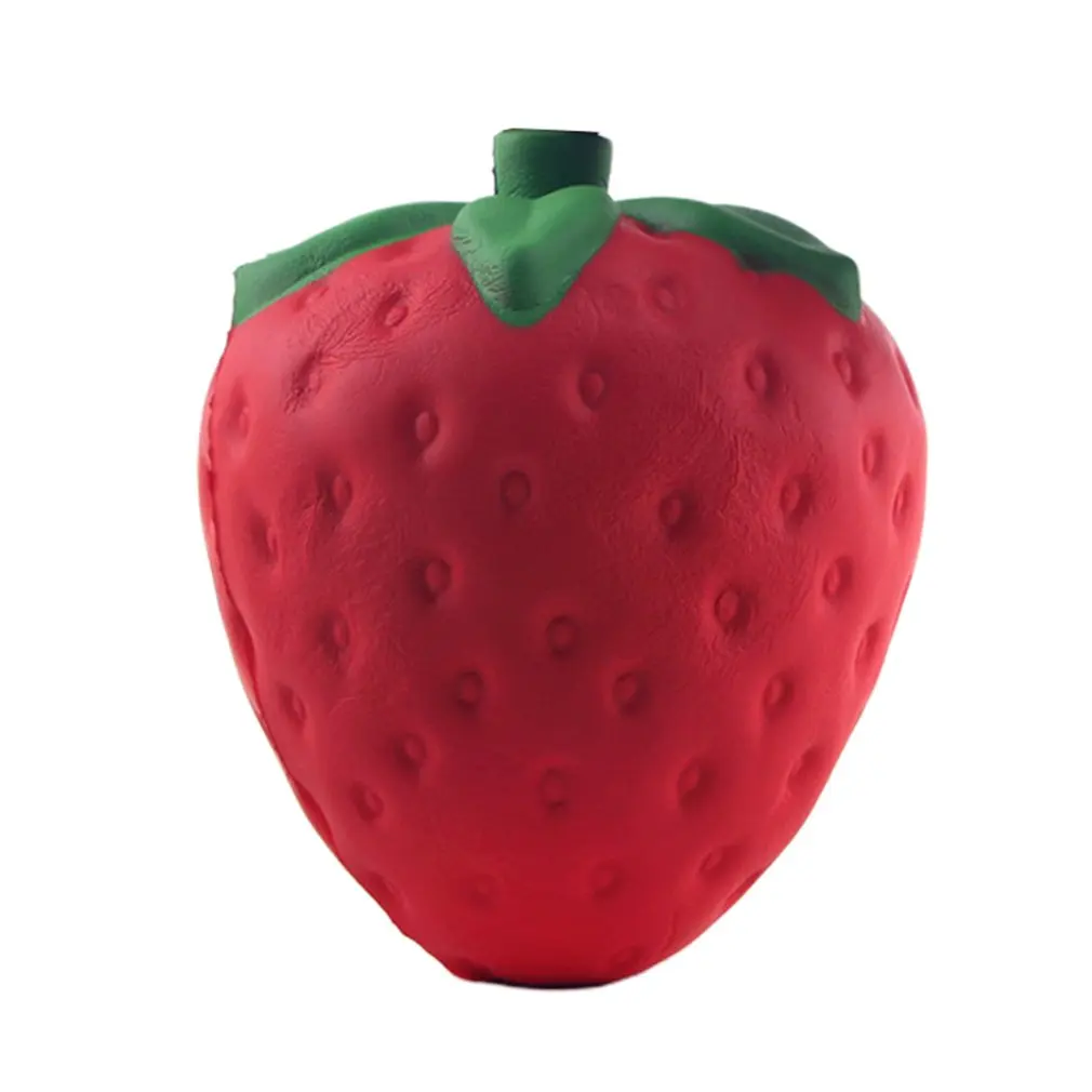 Имитация мультфильма большая игрушка клубника украшение медленное