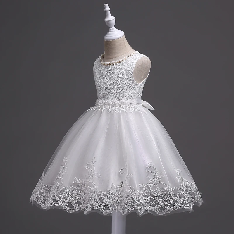 2017 Christmas Girls dresses Embroidery Ball Gown wedding bridesmaids toddlers beauty lace | Детская одежда и обувь