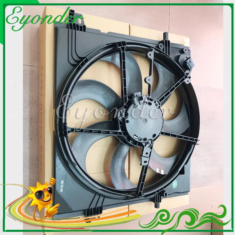 Кондиционер A/C радиатор электродвигатель вентилятора для Renault KADJAR Nissan Qashqai J11 ROGUE