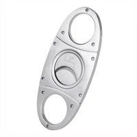 pipita stainless steel cigar cutter metal classic portable cigar cutter guillotine with gift box cigar scissors gift