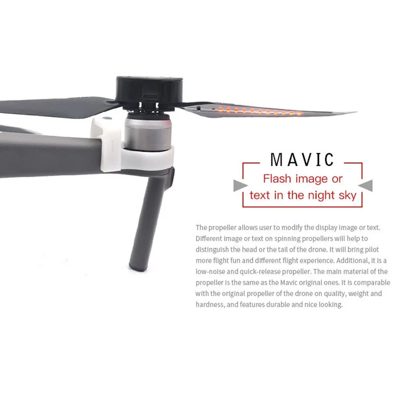 Программируемый красивый светодиодный Пропеллер для слов вспышка палитра