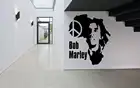Модные музыкальные наклейки на стену Боб Марли музыкальный певец украшение для музыкальной комнаты виниловое домашнее украшение для спальни роспись художественное украшение YY23
