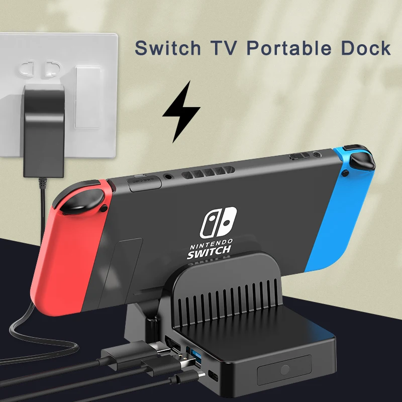 

ZY Electro-World Switch Charging Base TV HDMI Conversion Portable Charging Cradle Dock USB Charger Station