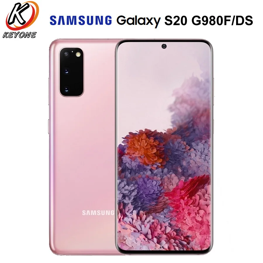 Новый Samsung Galaxy S20 G980F/DS 4G мобильный телефон 6 2 &quot8 ГБ ОЗУ 128 Гб ПЗУ OctaCore 4000 мАч 64 мп 4