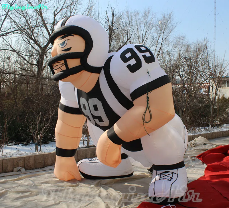 3 м американский футбольный спортивный рекламный надувной игрок на заказ Inflation