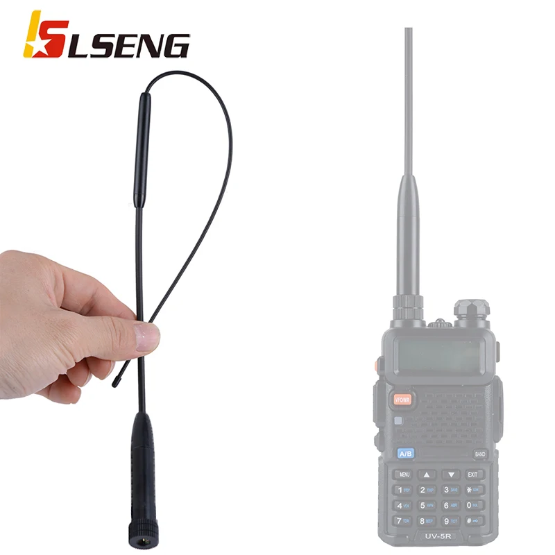 

Антенна LSENG LS901S UV Двухдиапазонная 136-174 МГц, 15 см