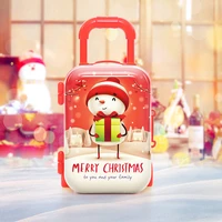coin pouch christmas creative cartoon tinplate coin purse mini zipper earphone storage bag storage box jelly purse kids purses