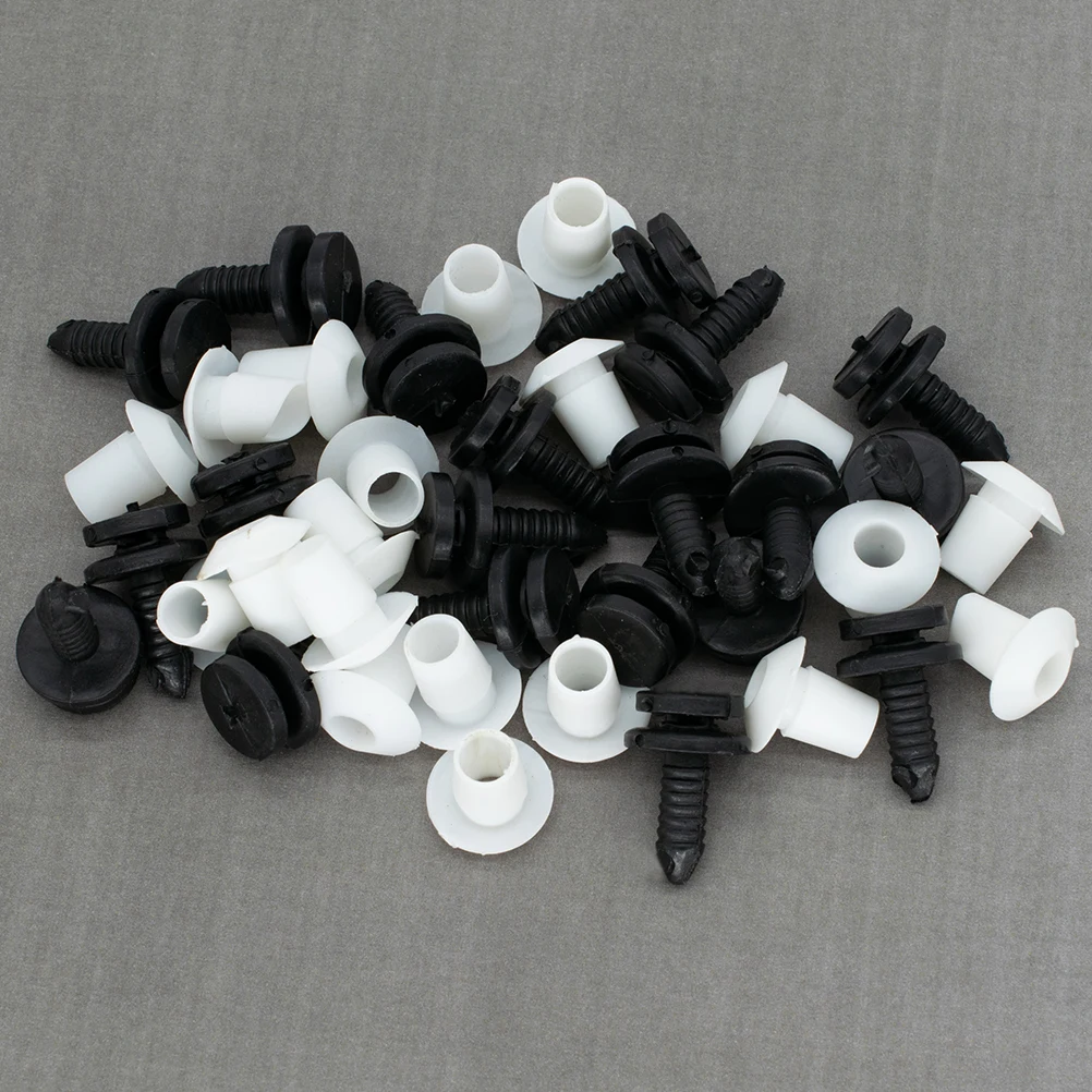 20 шт. автомобильные зажимы отделки дверной панели крепежи для салона VW Passat B5