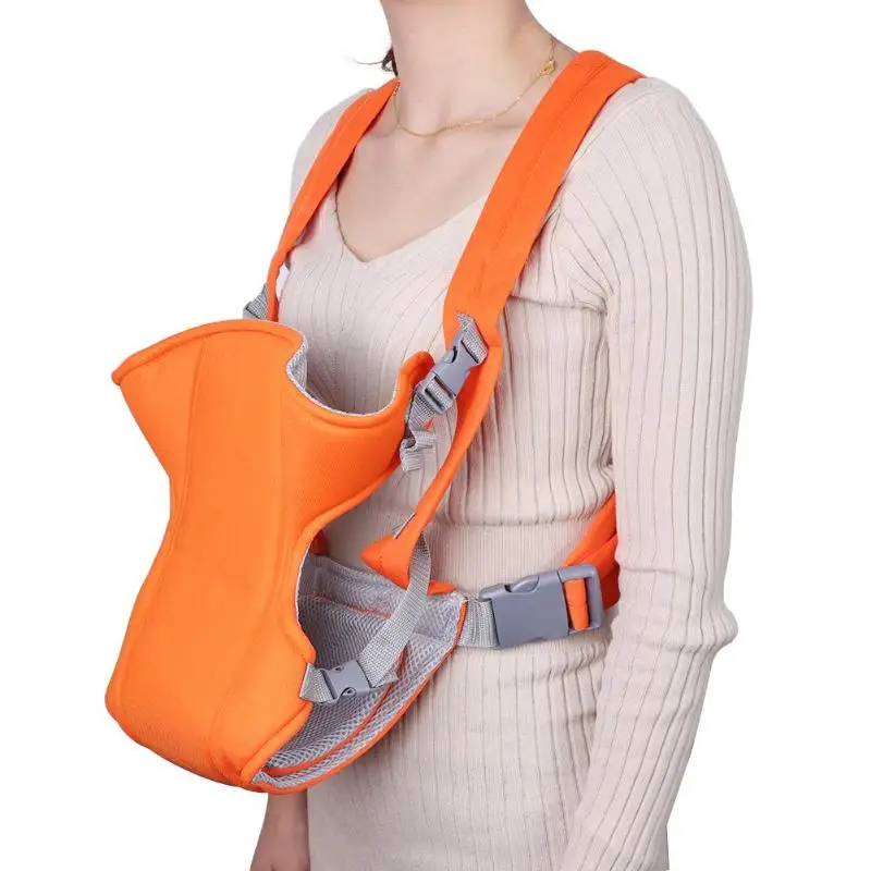 Portable Ergonomic Baby Carrier Backpack Sling Wrap Cotton Toddler Infant Newborn Supply Front Back Type Adjustable Safety Strap