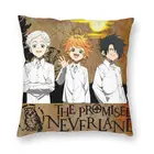 Чехлы для подушек с принтом обещанный Neverland, чехол для диванной подушки с принтом Эмма Норман Рэй, декоративный чехол для дома