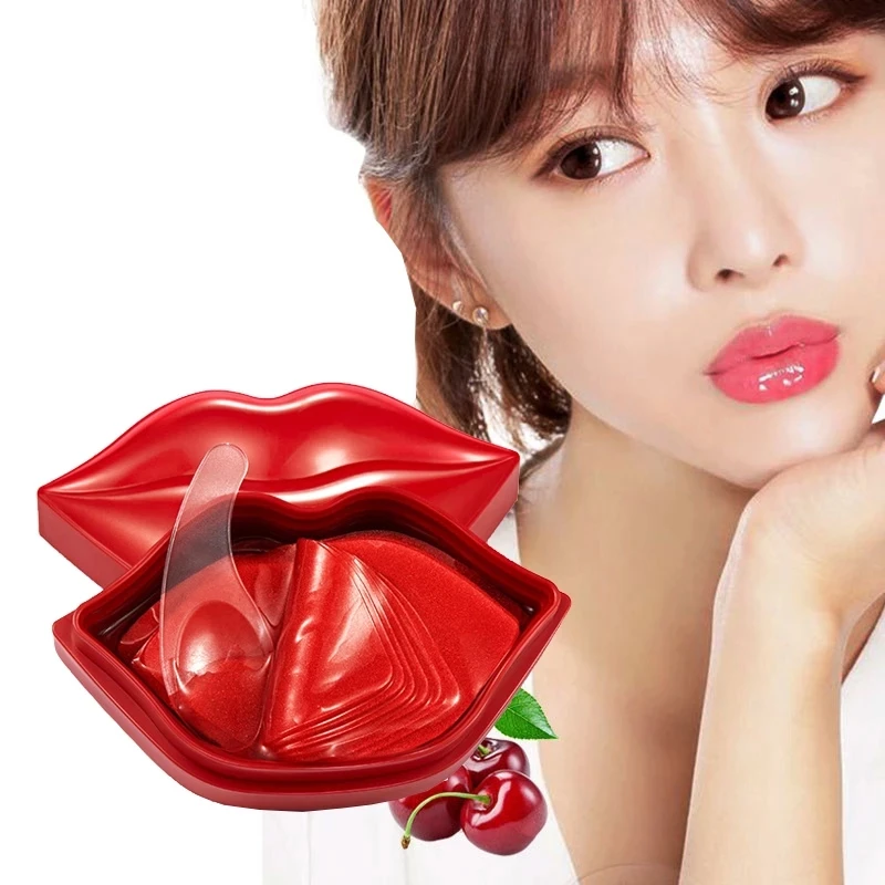 

Cherry Water Condensation Moisturizing Lip Mask Water Moisturizing Anti-chapped Lip Wrinkles Fades Lip Lines Lip Care Balm Korea