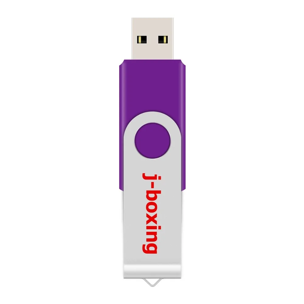 J-boxing 16 Гб Фиолетовый USB флэш поворотный флэш-диск складной Флешка флеш-накопитель для хранения USB карта памяти для ПК Mac USB устройство