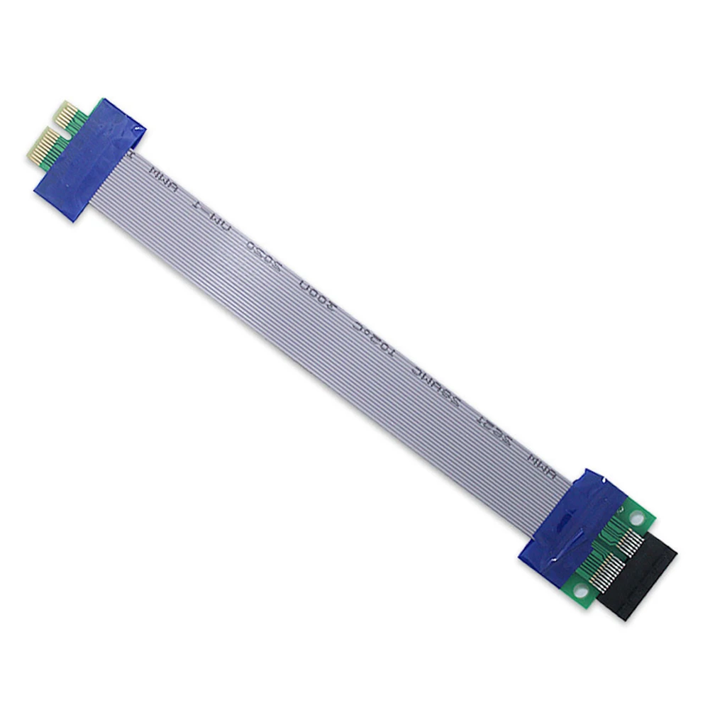 

PCI-E Удлинительный кабель, гибкая PCI Express Райзер карта, кабельный удлинитель PCIe 1X на 1X конвертер