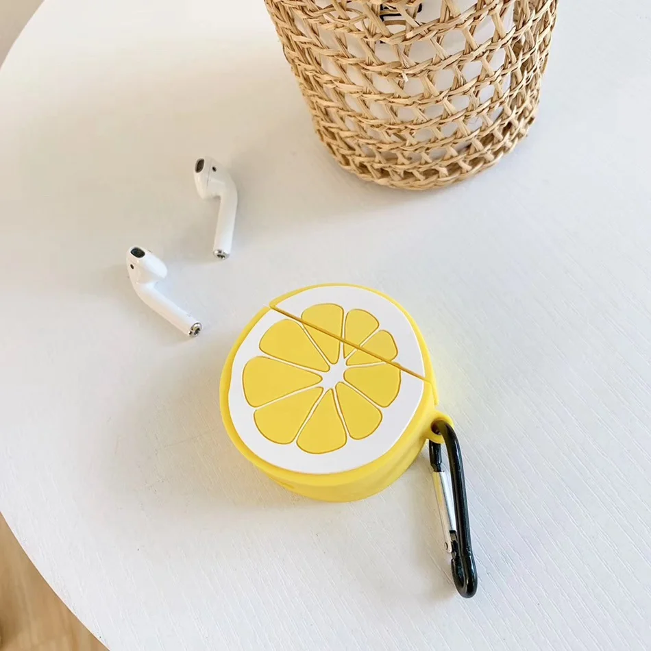 537E Чехол для наушников для Airpods, силиконовый чехол, милый мультяшный мягкий чехол для наушников для Apple Air pods, чехол для наушников, 3D Медведь, аксессуары - Цвет: 537E