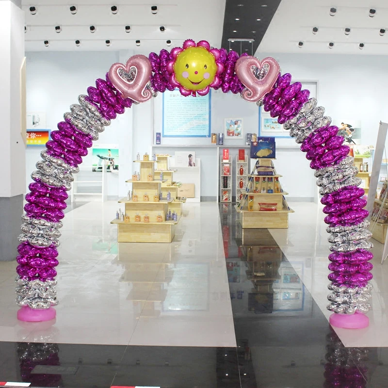 Свадебные дома День рождения Рождество вечерние фон стенд Арка украшение ПВХ