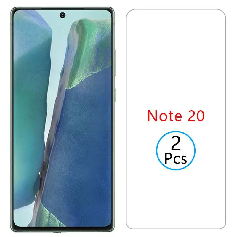 

2 шт. защитное стекло hd для samsung note 20, защита экрана, закаленное стекло на samsun galaxy note20, не not20, 5g пленка для samsumg