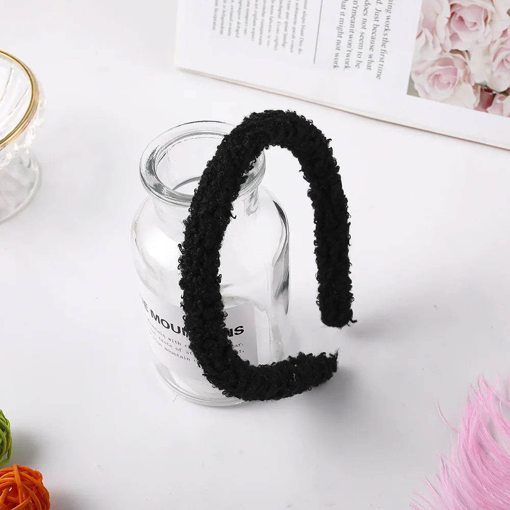 Повязка на голову из кораллового флиса аксессуары для волос повязка женщин и