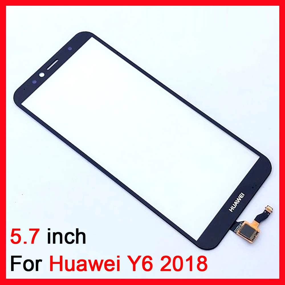 5 7 дюймов для Huawei Y6 2018 / Prime сенсорный экран дигитайзер Панель переднее стекло
