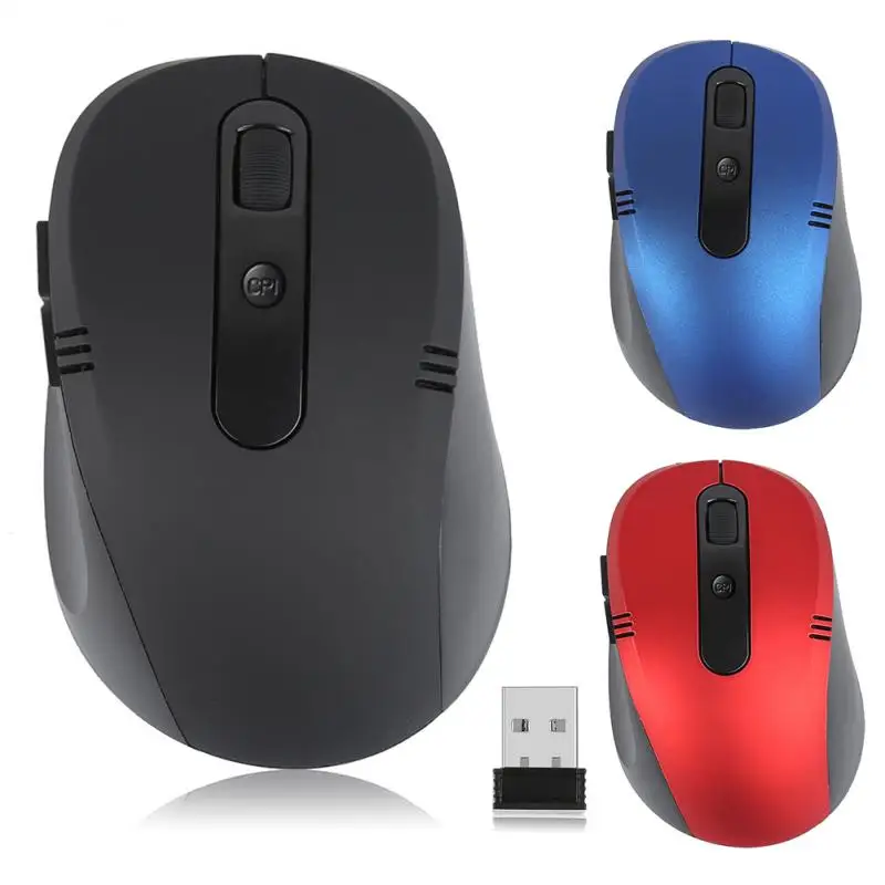 Беспроводная мышь универсальная 2 4 ГГц 6 кнопок оптическая портативная