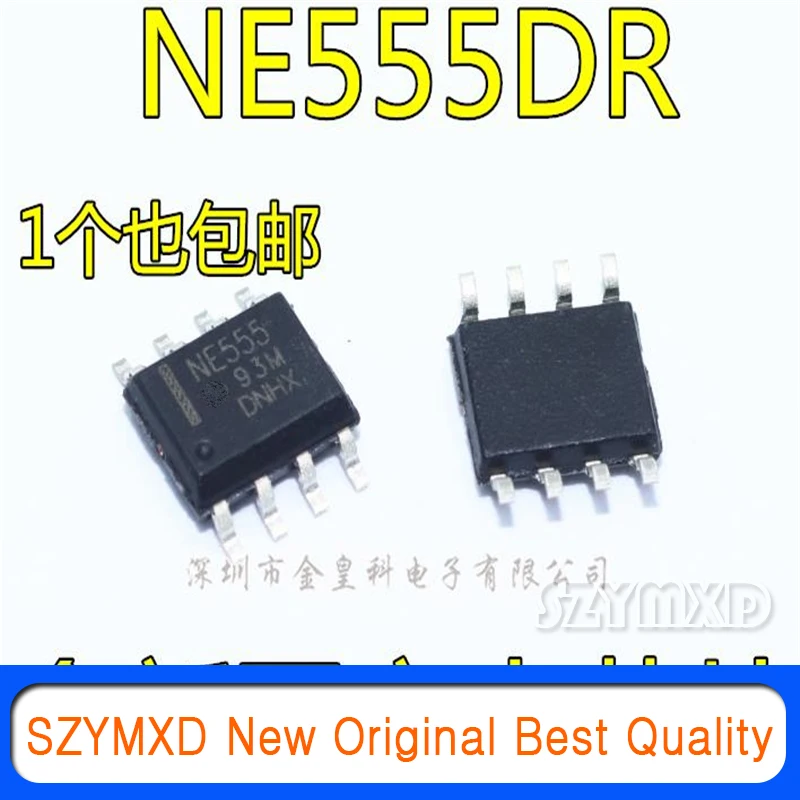 

5 шт./лот новый оригинальный патч NE555 NE555DR часы/таймер/программируемый таймер и генератор SOP-8 чип в наличии