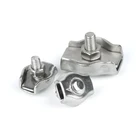 Патрон для троса из нержавеющей стали 304, 2 шт.