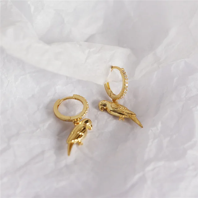 gold Женские серьги, 925 пробы, серебряные серьги в виде змеи, модные, гламурные, для свадьбы, помолвки, для девушки, ювелирные изделия в виде животных, подарки - Окраска металла: gold