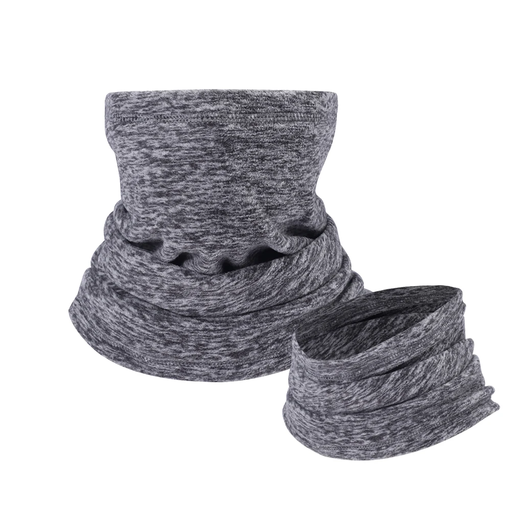 Зимние средства ухода за кожей шеи теплые гетры маска для лица круглые шарфы одна