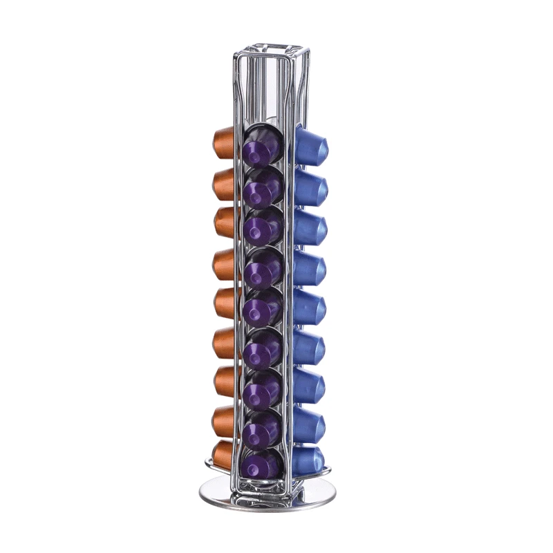 Кофейная капсула oasisswj большая проволочная стойка для живота капсулы Nespresso стойки
