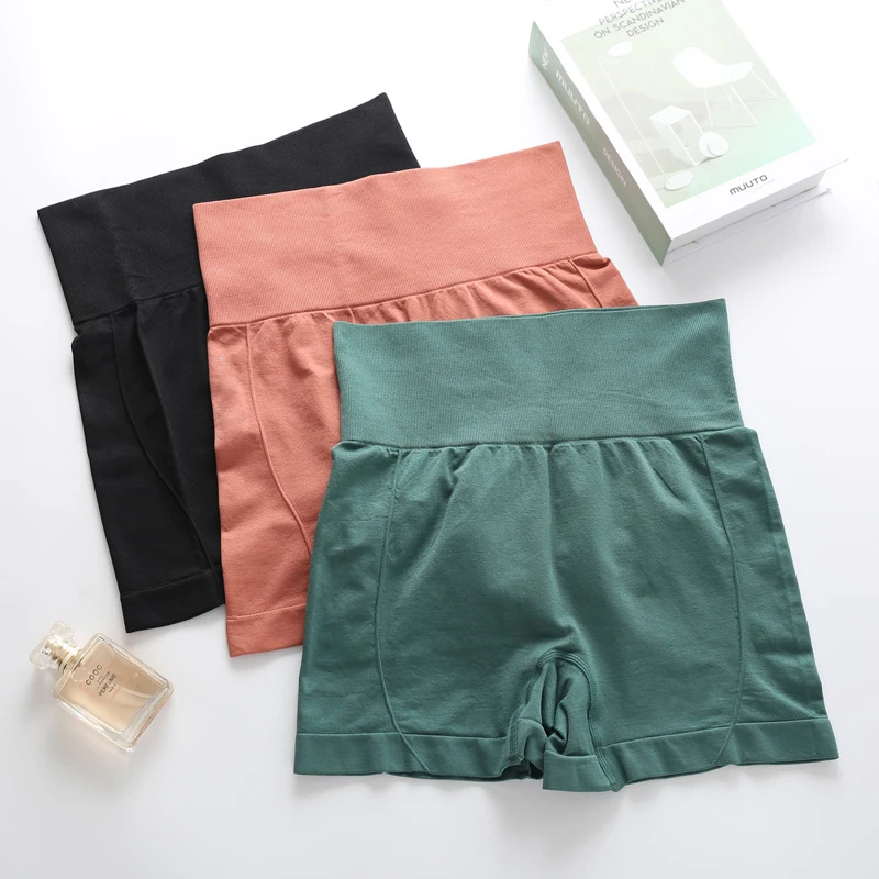 

High waist Shorts Female Gym Leggings Women's Yoga Cycling Sports Shorts Seamless Push-Up Tummy Control Tights Booty Short Pants