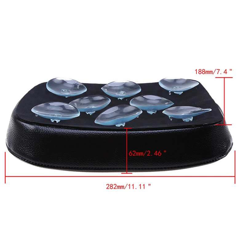 8 присосок заднее сиденье для мотоцикла Pillion ПАССАЖИРСКОЕ СИДЕНЬЕ кафе гоночное