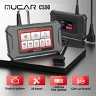 Диагностический сканер MUCAR CS90, профессиональный инструмент для диагностики автомобиля, для всех марок автомобилей, OBD2, 28 дюймов, ECM