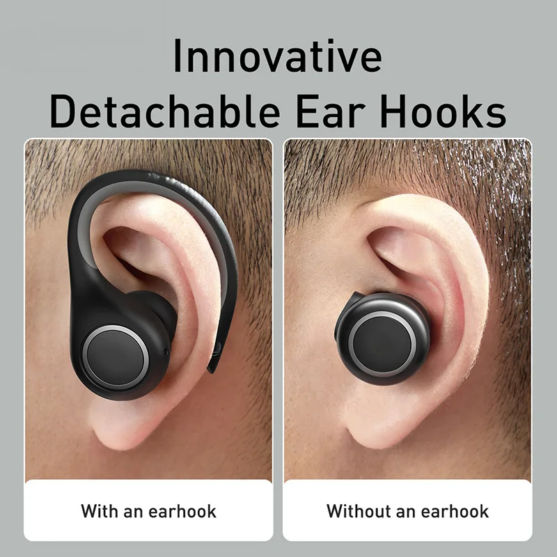 Беспроводные Bluetooth-наушники Baseus W17 с поддержкой беспроводных зарядных устройств