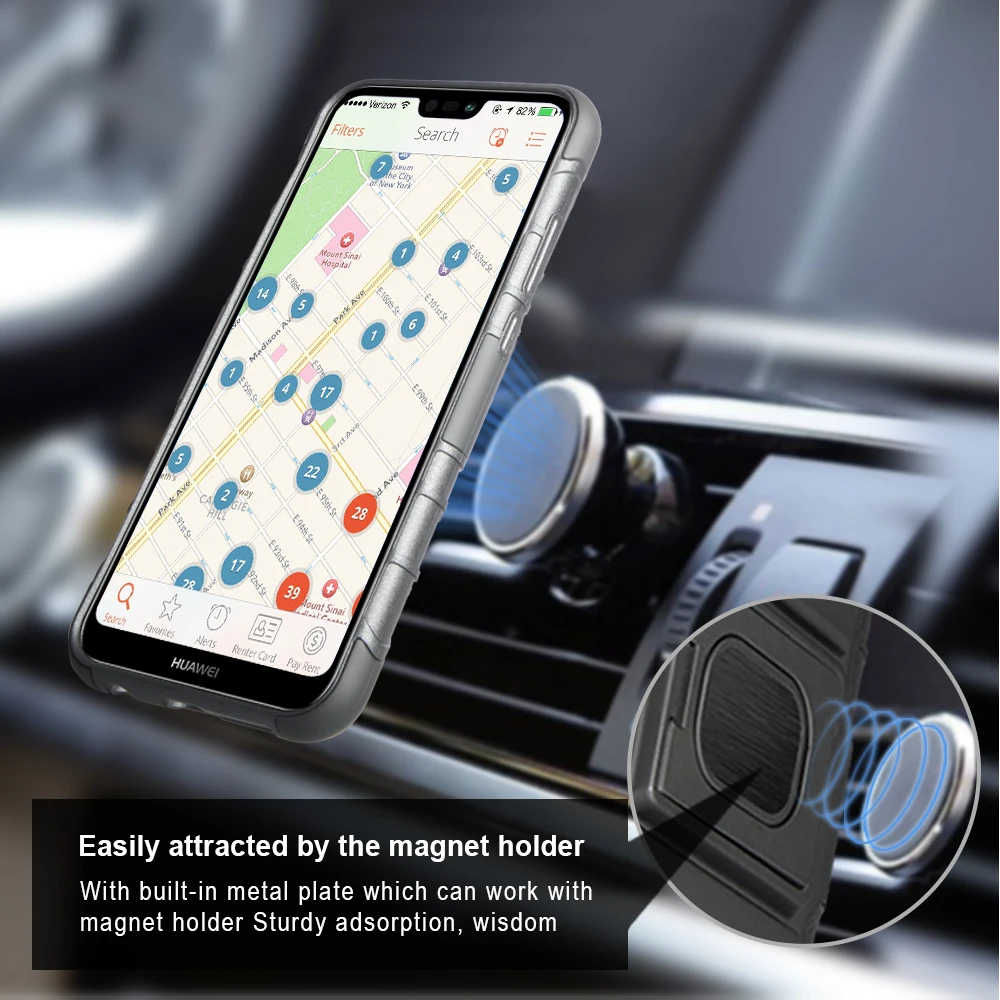 

Original product belt clip cell cases mobile phone case for Huawei Nova 3