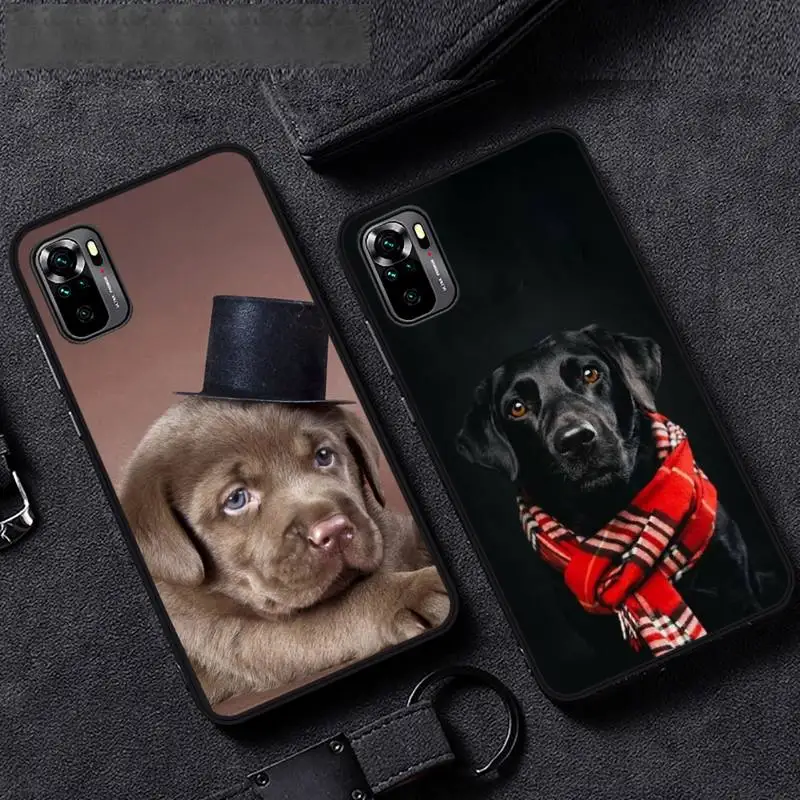 

Sad Labrador Dog Phone Case For Xiaomi redmi mi note 9 9a 8 8a 10 9 9s 8 8t 7 9t 10 pro max mobile bags