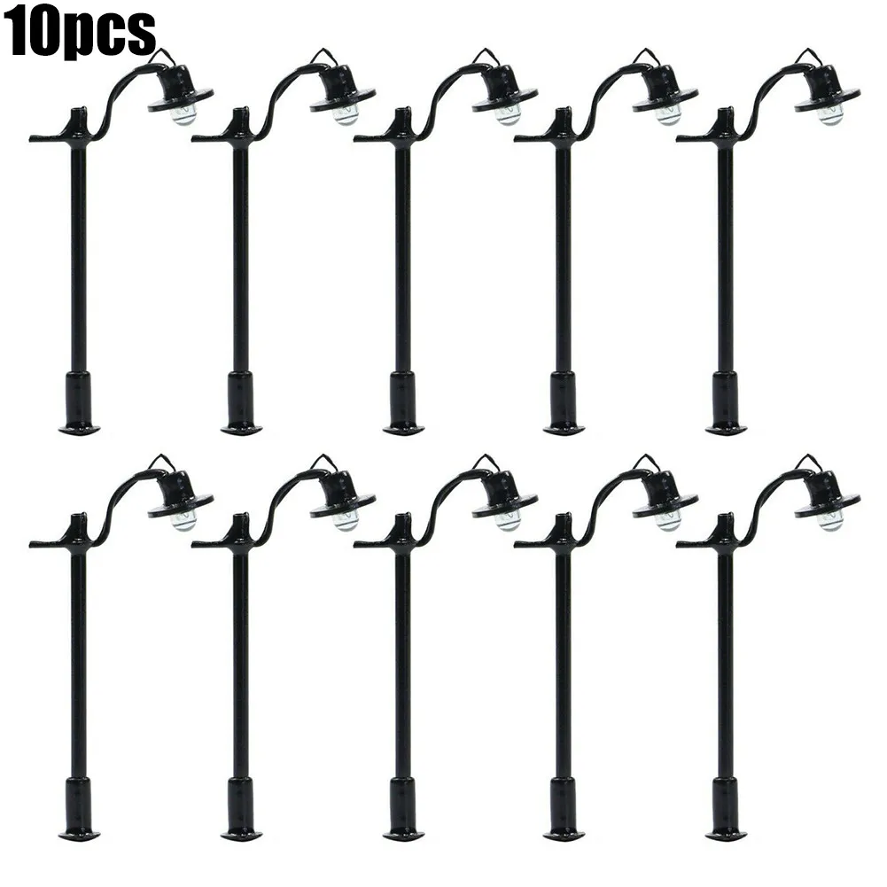 

LED Street Lamps N TT Lamps 1-Flame 4cm For 12-19V Set Garden For Railway & Building Layout Model Railroads Parts Accessories