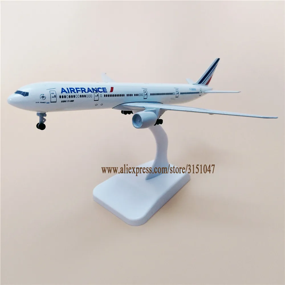 19 см Air France AIRFRANCE Boeing 777 B777 Airlines модель самолета сплав Металл литье под давлением