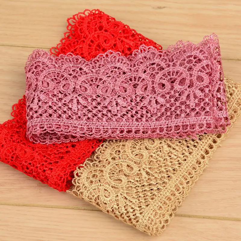 #181 3d кружевная ткань Водорастворимая африканская вощеная швейцарская вуаль